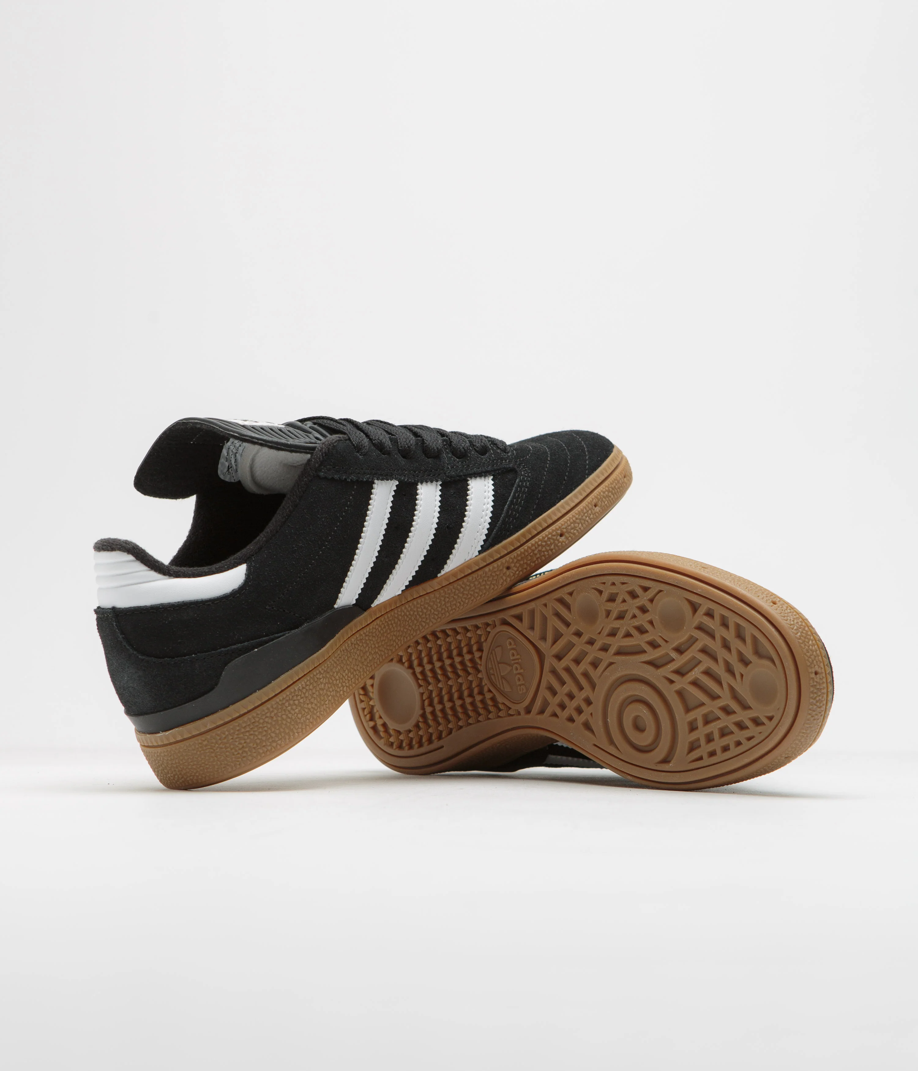 Adidas Busenitz Shoes - Black / Running White / Metallic Gold - Image 5