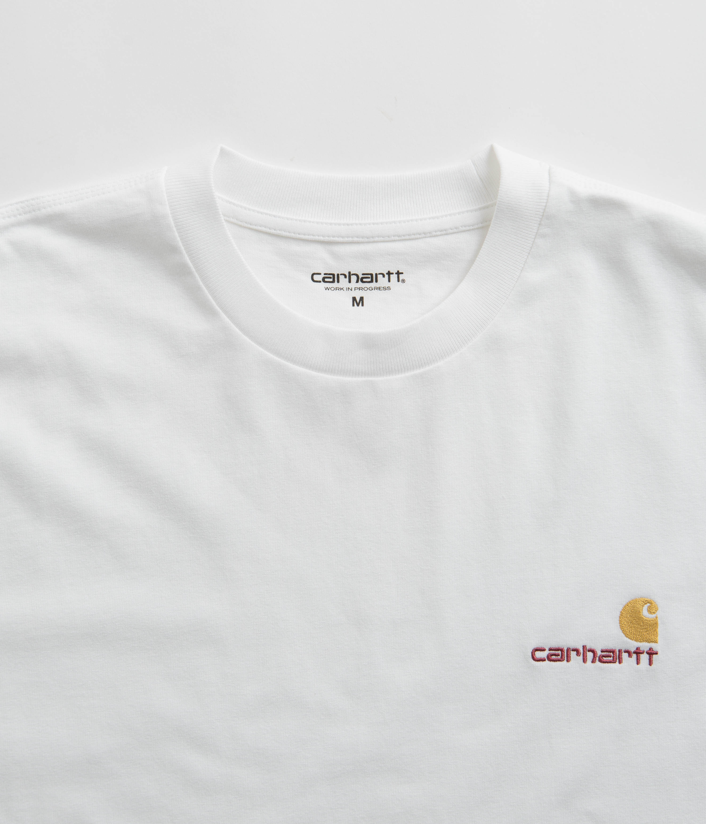 Carhartt American Script T-Shirt - White - Image 3