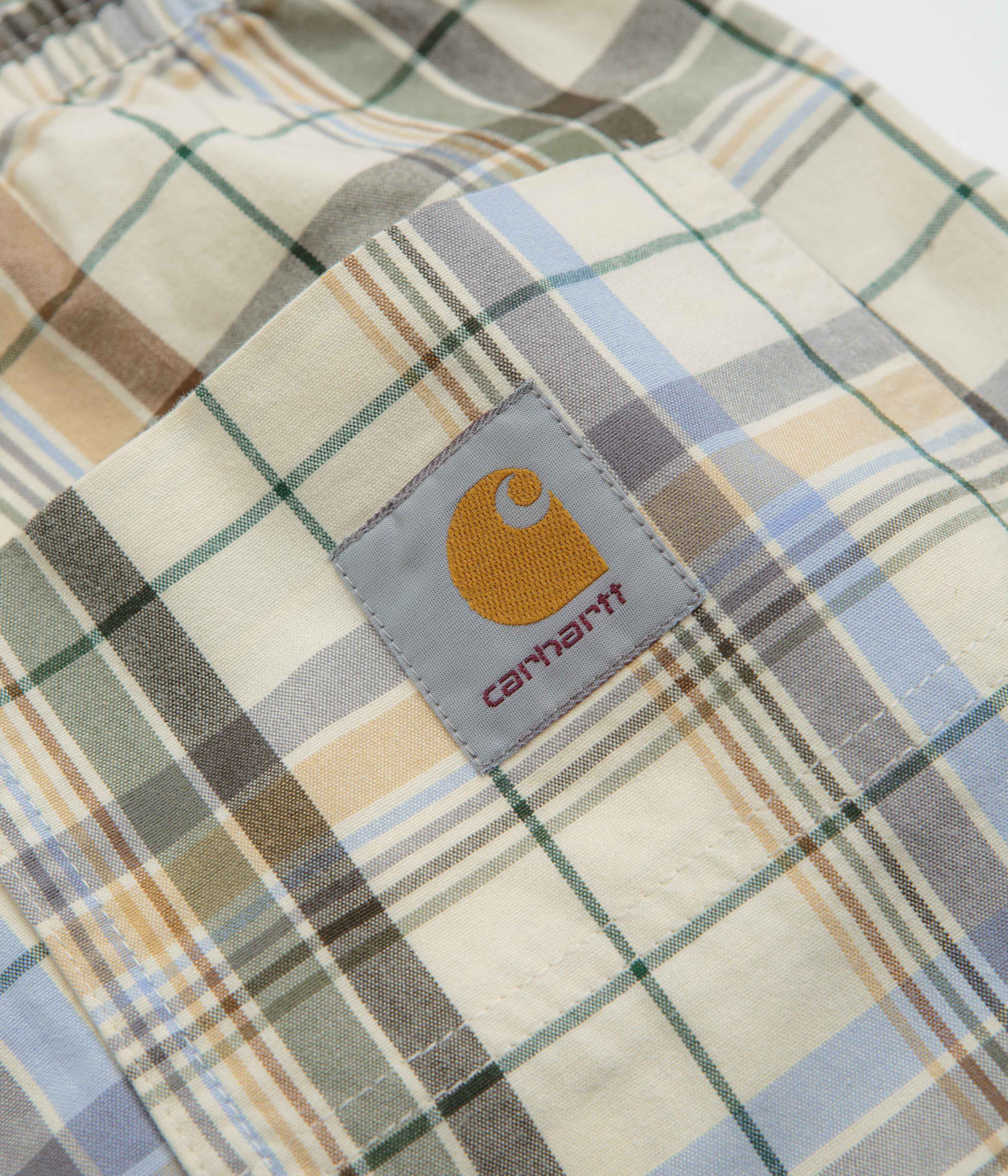 Carhartt Vilay Shorts - Vilay Check / Natural - Image 7
